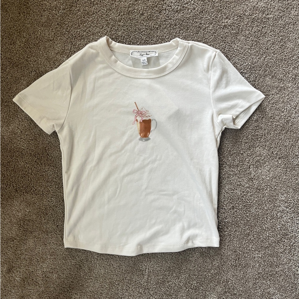 Hippie Rose Cream Tee